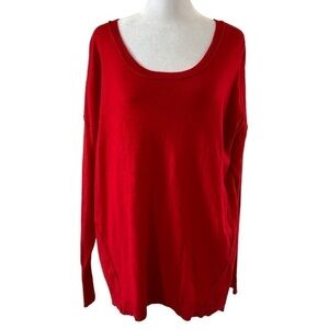 Lane Bryant 14 16 red sweater lightweight Valentine’s Day